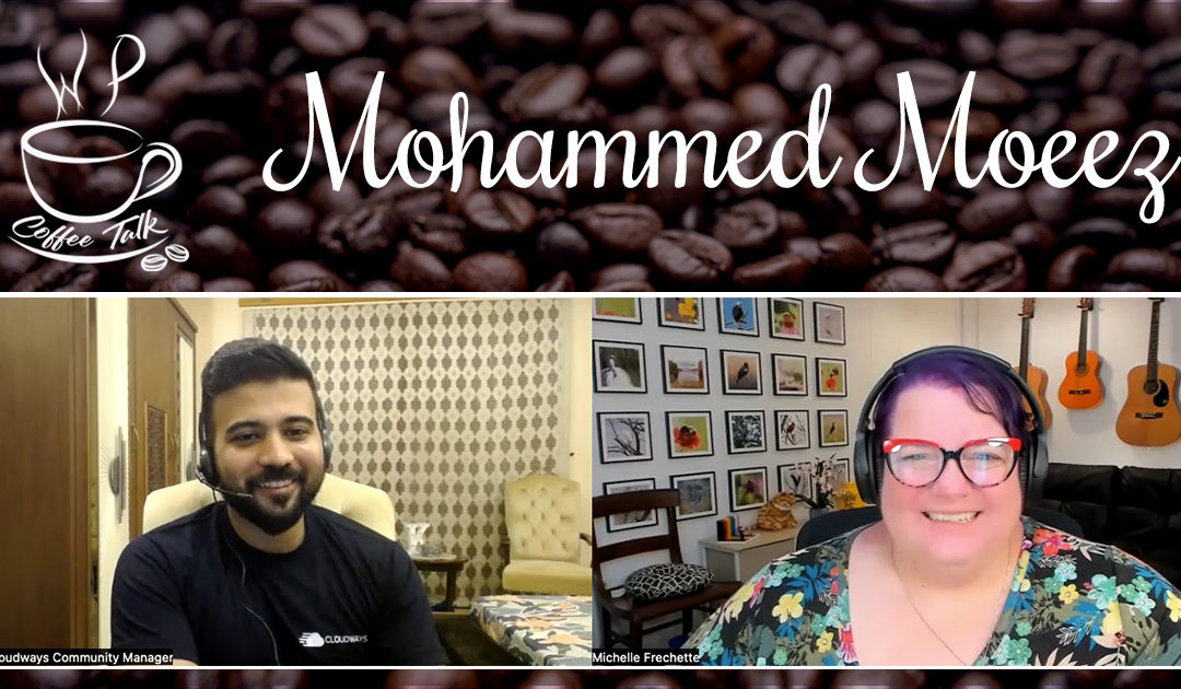 Mohammed Moeez bei WPCoffeeTalk